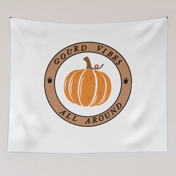 Item preview, Gourd vibes fall pumpkin  designed and sold by theniamhmachine.
