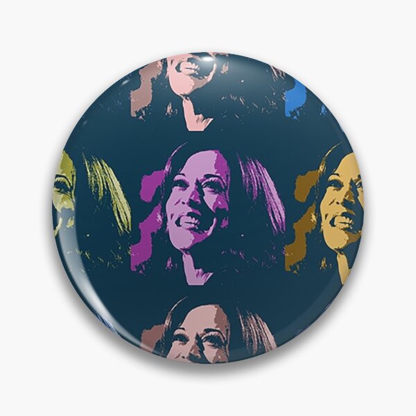 Item preview, Kamala Harris Smiling at DNC - Joyful Warrior  designed and sold by Thelittlelord.