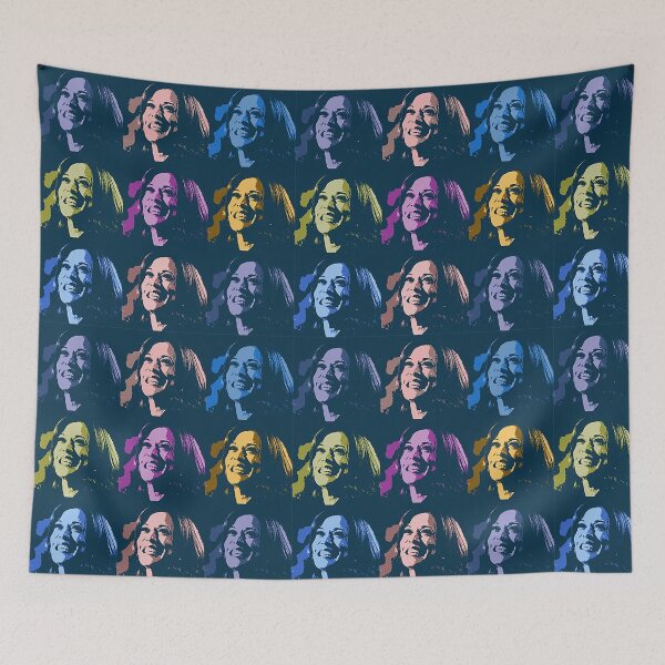 Item preview, Kamala Harris Smiling at DNC - Joyful Warrior  designed and sold by Thelittlelord.