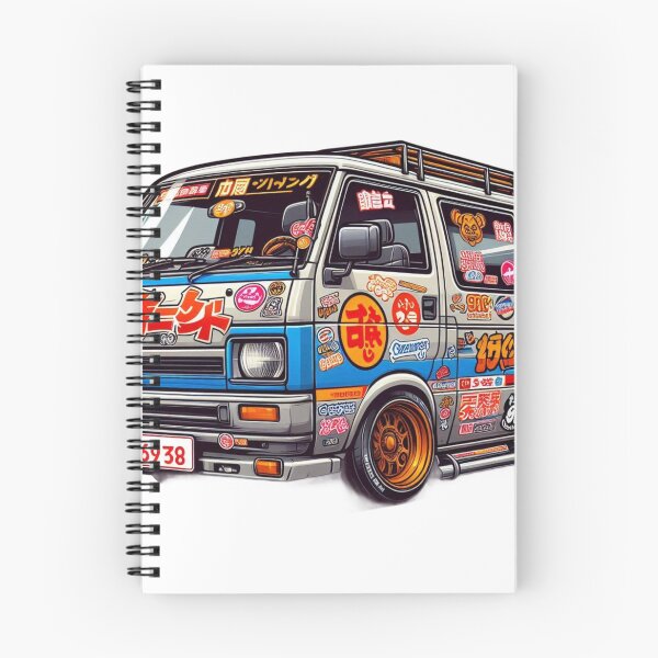 Item preview, Toyota HiAce Bosozoku car designed and sold by JDMStickerz.