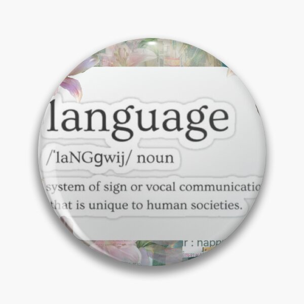 Item preview, Language Collage designed and sold by TheRetroE.