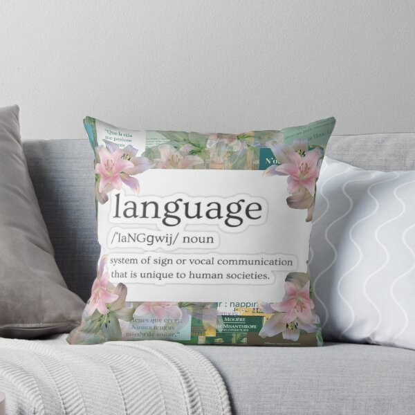 Item preview, Language Collage designed and sold by TheRetroE.