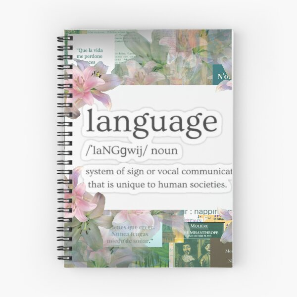 Item preview, Language Collage designed and sold by TheRetroE.