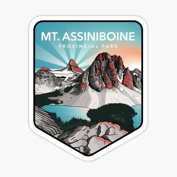 Artikel-Vorschau von Mt. Assiniboine Provincial Park, Britisch-Kolumbien, Kanada, designt und verkauft von csadventureart.