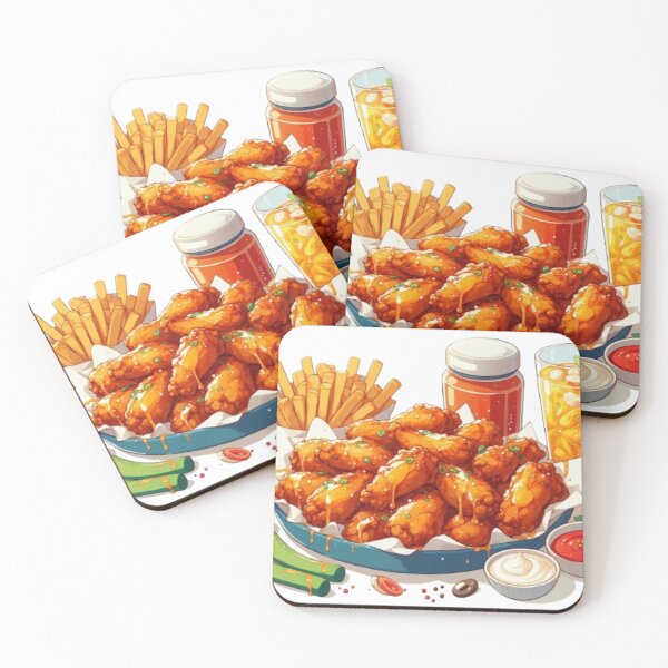 Item preview, Delicious Fried Chicken, cooldrink and fries designed and sold by AnimeRay.