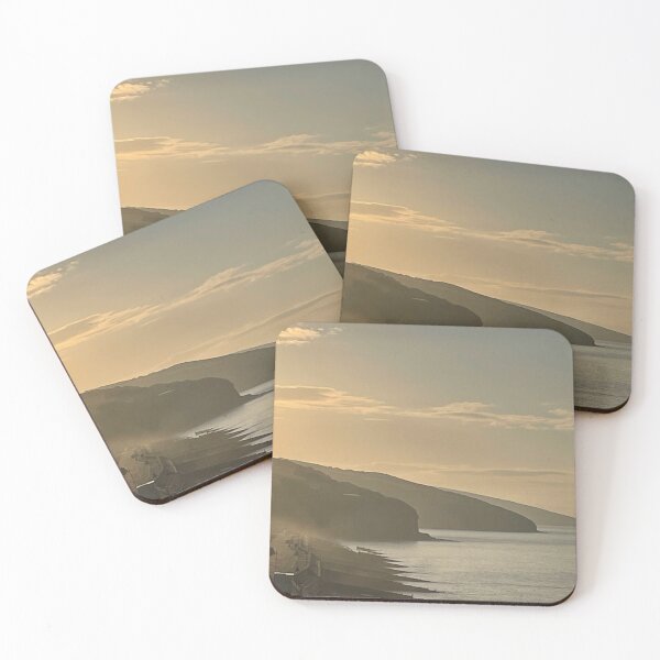 Item preview, Misty morning at Amroth, Pembrokeshire, Wales designed and sold by WondersOfWales.