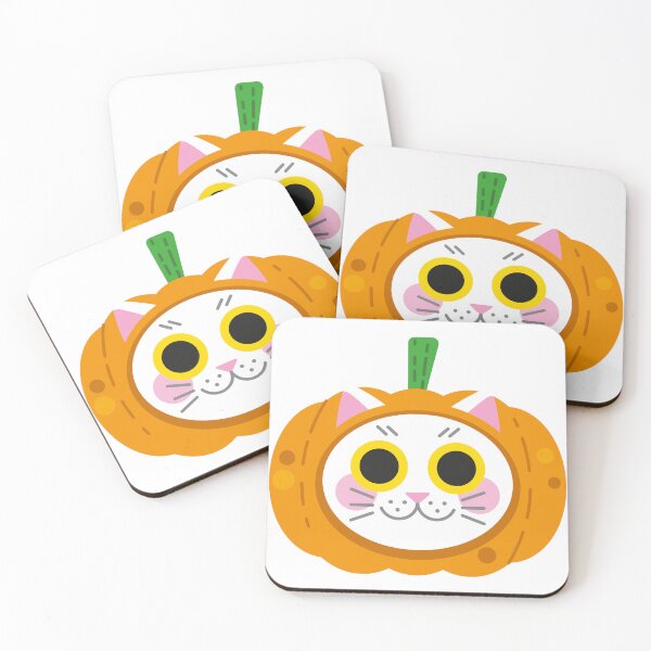 Item preview, Lucky Pumpkin Cat designed and sold by geeksarecoolco.