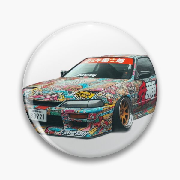 Item preview, Honda Prelude Stickerbomb style designed and sold by JDMStickerz.