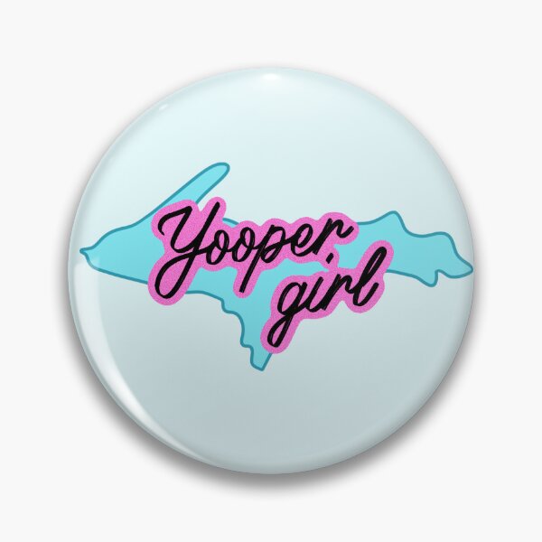 Item preview, Yooper girl (teal & pink & black) designed and sold by SnugbugStudios.