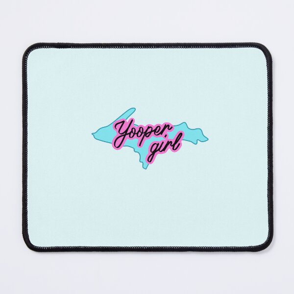 Item preview, Yooper girl (teal & pink & black) designed and sold by SnugbugStudios.