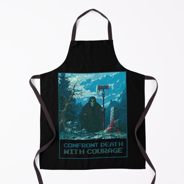 Item preview, Confront Death with Courage designed and sold by MagicAxe.