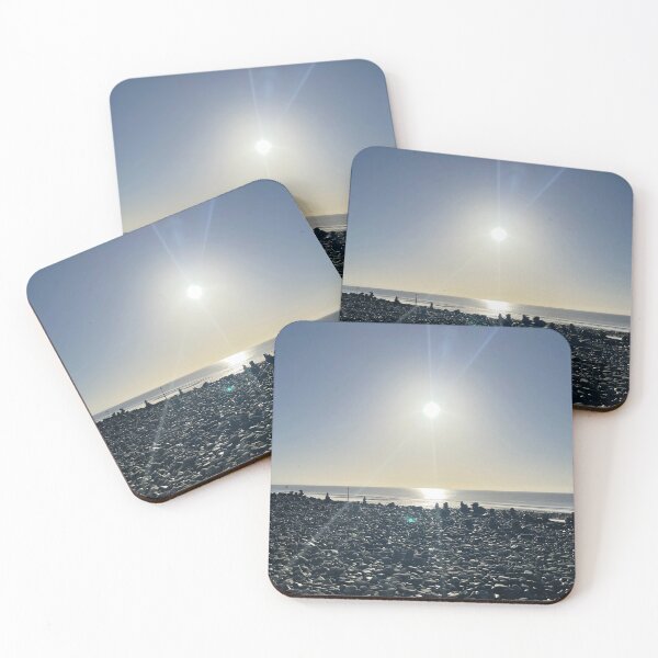 Item preview, Sunshine over Amroth Beach, Pembrokeshire, Wales designed and sold by WondersOfWales.
