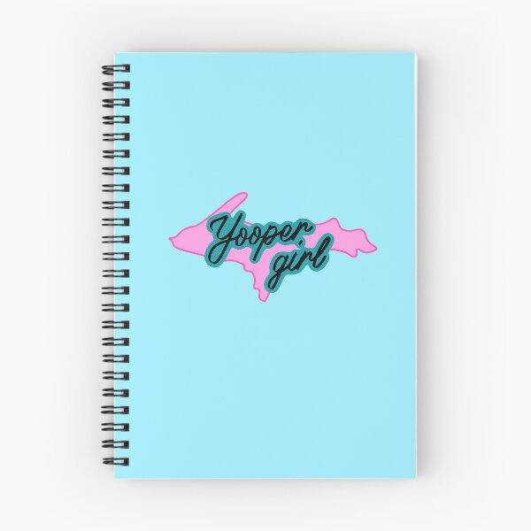 Item preview, Yooper girl (pink & teal & black) designed and sold by SnugbugStudios.