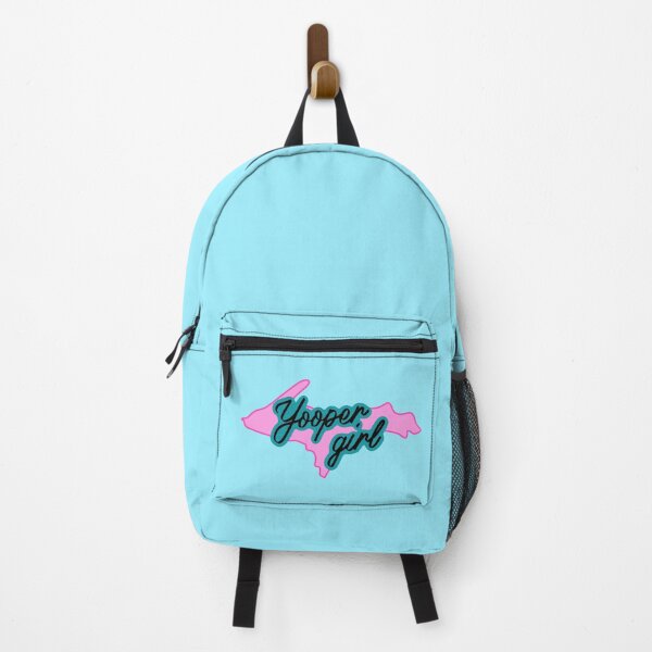 Item preview, Yooper girl (pink & teal & black) designed and sold by SnugbugStudios.