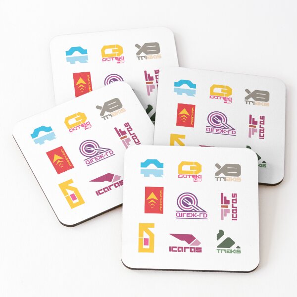 Item preview, Wipeout Mini Stickers Set 2 designed and sold by mousehawk.