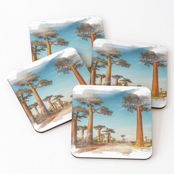 Item preview, watercolor paintings, landscape pictures Simulate a location,Madagascar designed and sold by metedigiart.