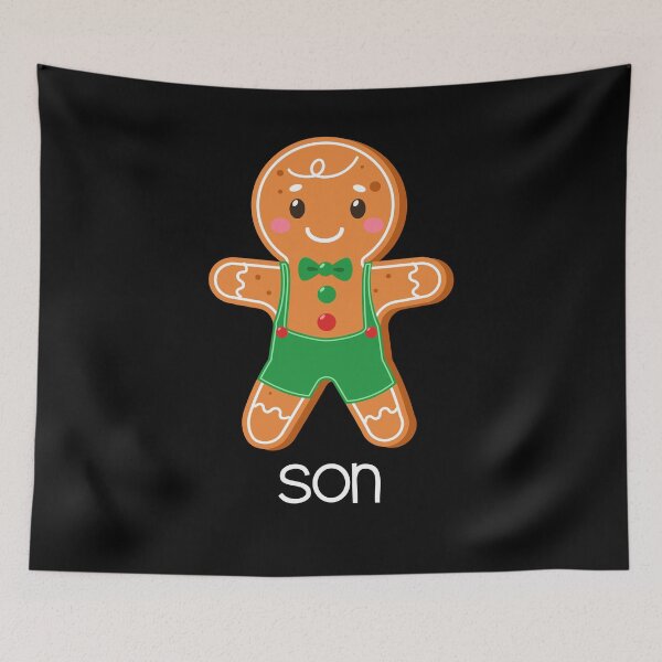 Item preview, Gingerbread Son Cute Cookie Christmas Design designed and sold by PNGShop.