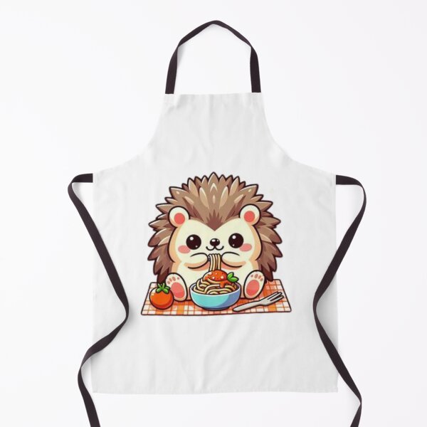 Item preview, hedgehog eating spaghetti designed and sold by Eternalski.