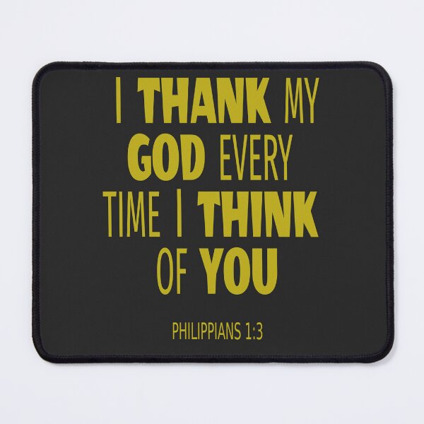 Item preview, Philippians 1:3 designed and sold by Gentle40Winks.