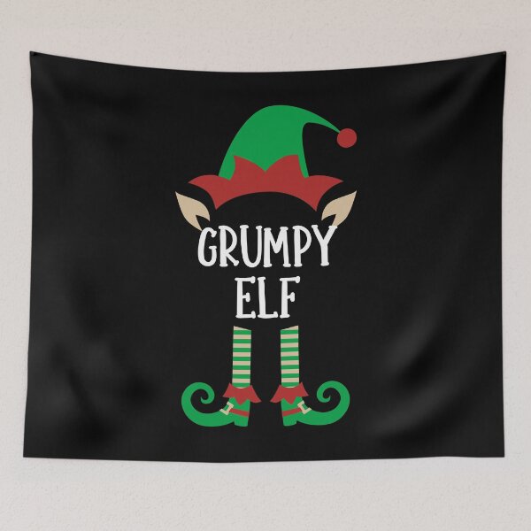 Item preview, Grumpy Elf Christmas Design designed and sold by PNGShop.