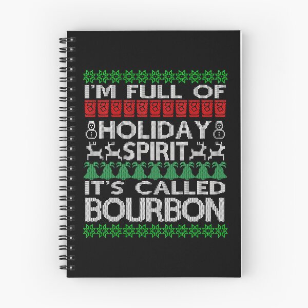 Item preview, Im Full Of Holiday Spirit Its Called Bourbon Ugly Christmas Sweater designed and sold by PNGShop.