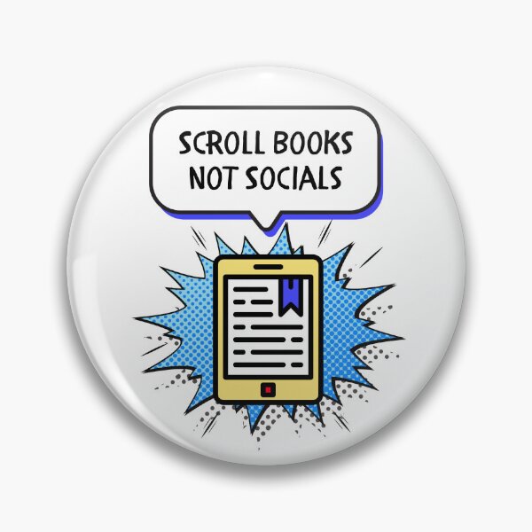 Item preview, Scroll Books Not Socials designed and sold by weedaisy.