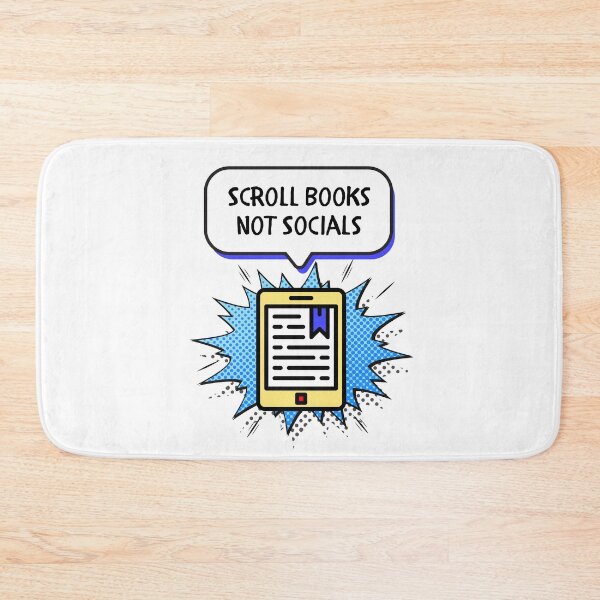 Item preview, Scroll Books Not Socials designed and sold by weedaisy.