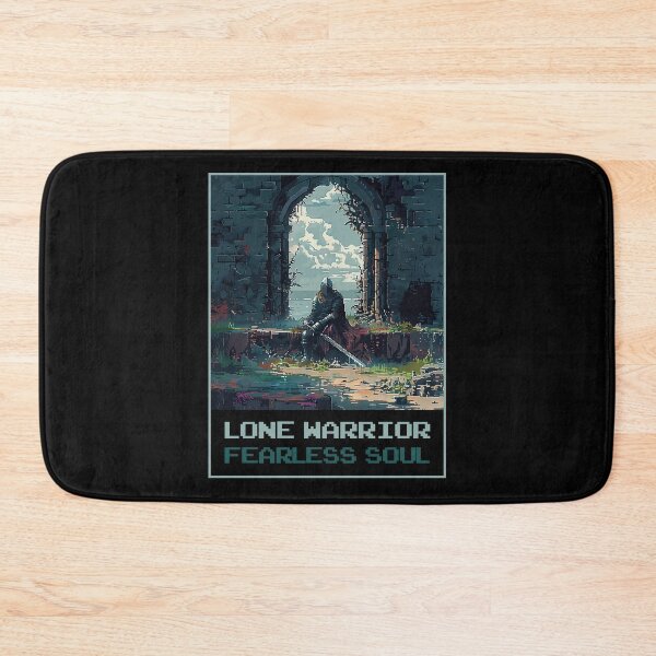 Item preview, Lone Warrior, Fearless Soul designed and sold by MagicAxe.