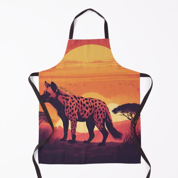 Item preview, Spotted Hyena at Sunset designed and sold by Creastore.