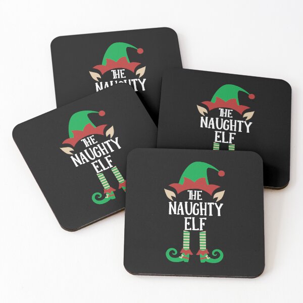 Item preview, The Naughty Elf Funny Christmas Design designed and sold by PNGShop.