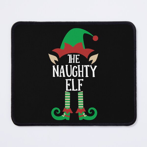 Item preview, The Naughty Elf Funny Christmas Design designed and sold by PNGShop.