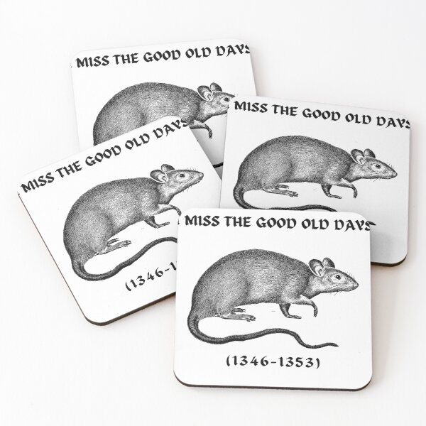 Item preview, Funny Bubonic plague Rat Design designed and sold by NFindlayArt.
