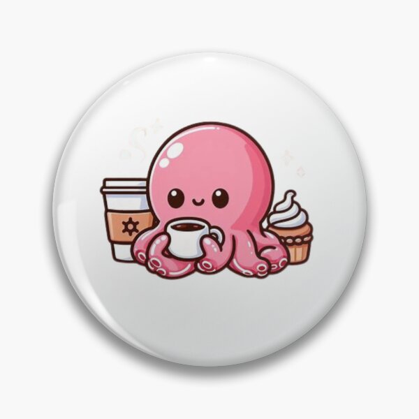 Item preview, octopus with coffee designed and sold by Eternalski.
