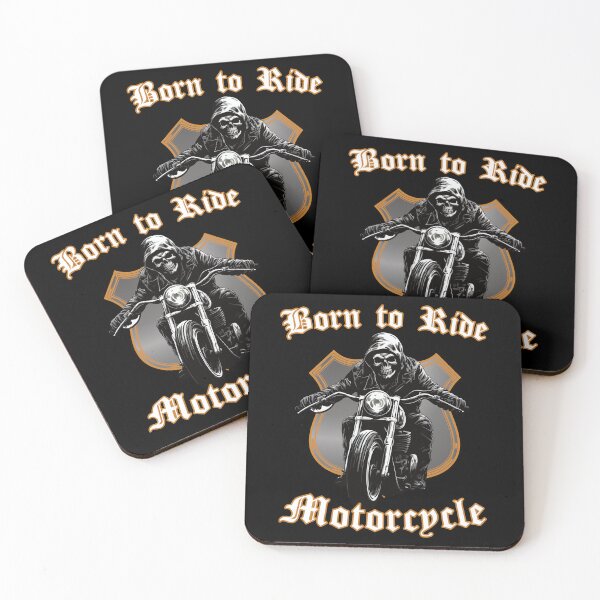 Item preview, Motorcycle Born to Ride Biker Vintage designed and sold by MaximWundersee.