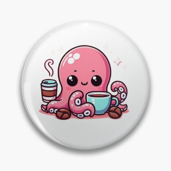Item preview, octopus with coffee designed and sold by Eternalski.