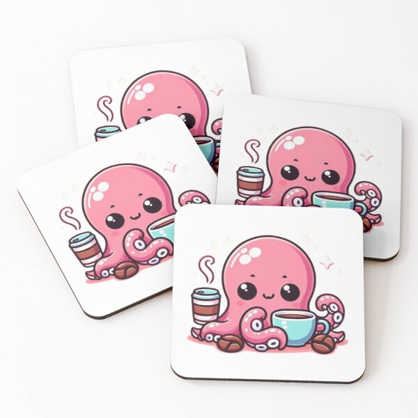 Item preview, octopus with coffee designed and sold by Eternalski.