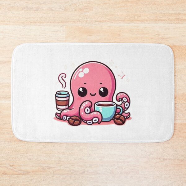 Item preview, octopus with coffee designed and sold by Eternalski.