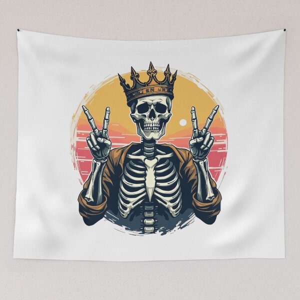 Item preview, Skull King designed and sold by TheArtOfDesigne.
