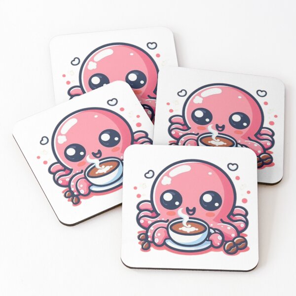 Item preview, octopus with coffee designed and sold by Eternalski.