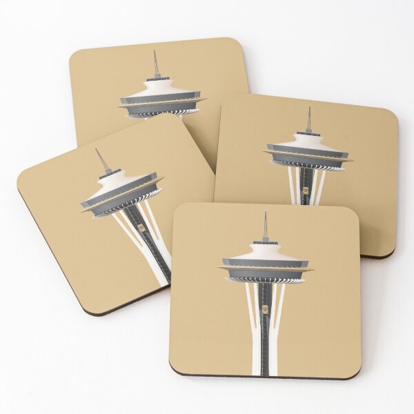 Item preview, Seattle Travel Illustration designed and sold by archetype prints.