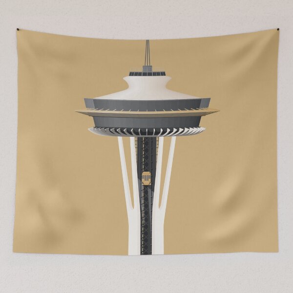Item preview, Seattle Travel Illustration designed and sold by archetype prints.