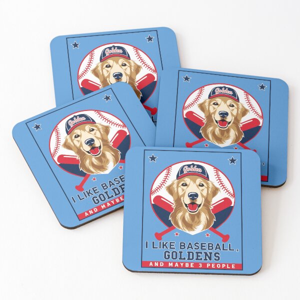 Item preview, I Like Baseball, Goldens, and Maybe 3 People - Fun Sports Design designed and sold by brindled.