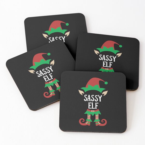 Item preview, Sassy Elf Funny Christmas Design designed and sold by PNGShop.