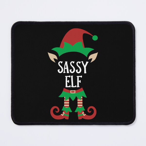 Item preview, Sassy Elf Funny Christmas Design designed and sold by PNGShop.