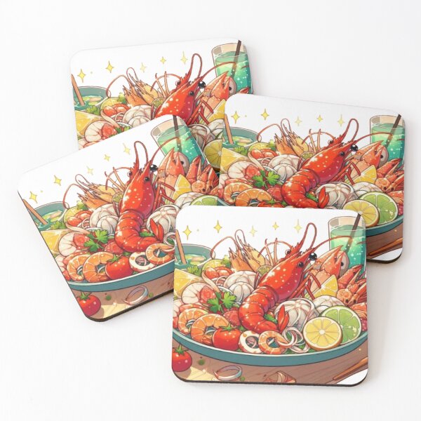 Item preview, Delicious Seafood designed and sold by AnimeRay.