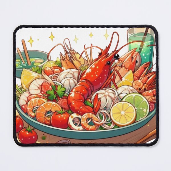 Item preview, Delicious Seafood designed and sold by AnimeRay.