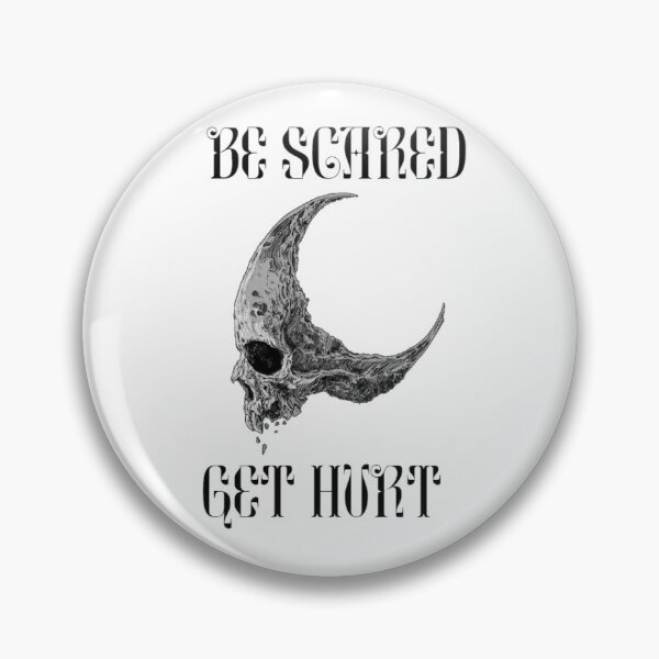 Item preview, Be scared. Get hurt. designed and sold by SerpentAndSage.