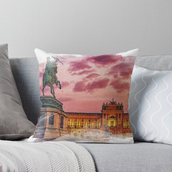 Item preview, watercolor paintings, landscape pictures Simulate a location Vienna, Austria designed and sold by metedigiart.