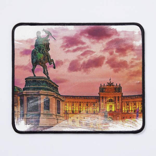 Item preview, watercolor paintings, landscape pictures Simulate a location Vienna, Austria designed and sold by metedigiart.