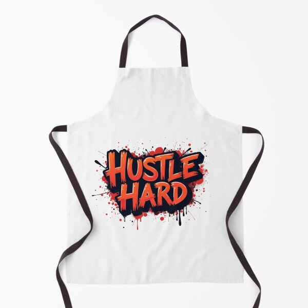 Item preview, Hustle Hard - Motivational Graffiti Street Art designed and sold by funartegy.